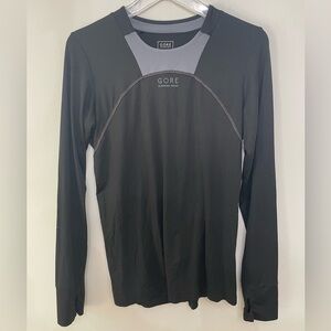 GOREwear Women’s Long Sleeve Running Shirt Pullover Run Bike Cycle Pocketed Sz L